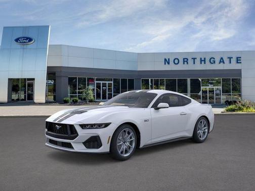 Oxford White 2025 Ford Mustang GT Premium