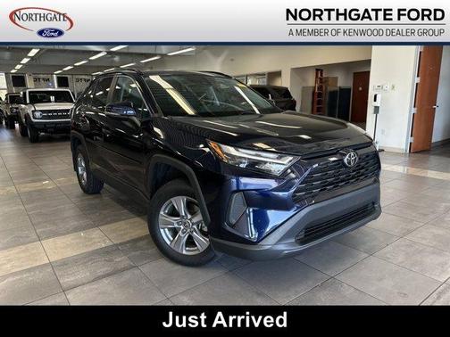 Blue 2022 Toyota RAV4 XLE