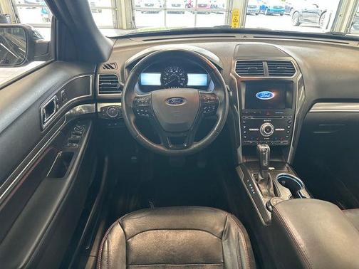 Shadow Black 2017 Ford Explorer sport