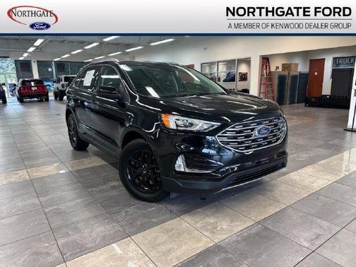 Agate Black Metallic 2021 Ford Edge SEL