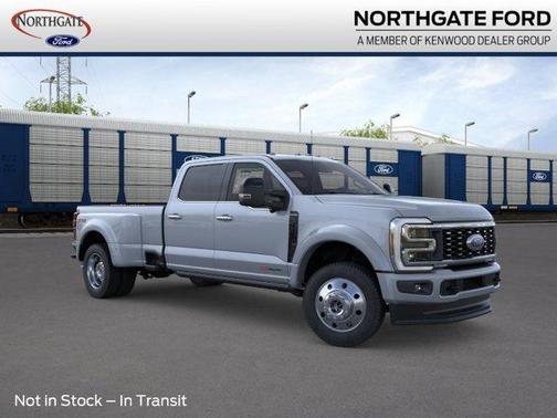 Glacier Gray Metallic 2026 Ford F-450 Platinum