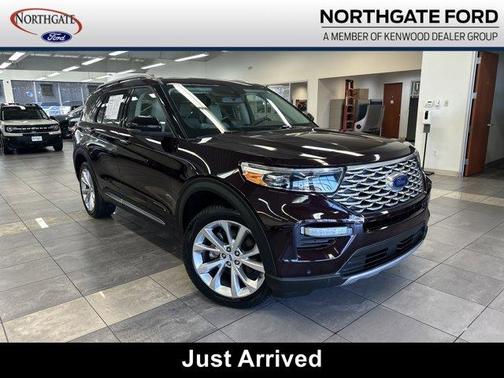 Jewel Red Metallic 2022 Ford Explorer Platinum