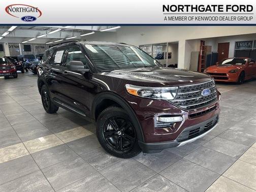 Jewel Red Metallic 2023 Ford Explorer XLT