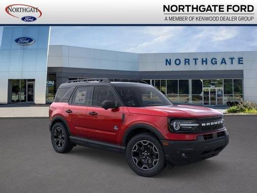 Ruby Red Metallic Tinted Clearcoat 2026 Ford Bronco Sport Outer Banks