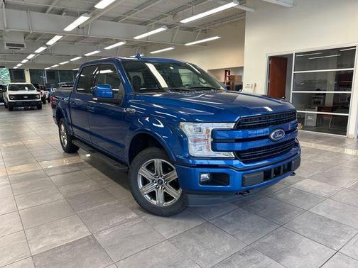 Lightning Blue 2018 Ford F-150 Lariat