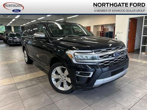 Agate Black Metallic 2024 Ford Expedition Max Platinum