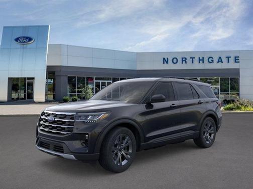 Agate Black Metallic 2026 Ford Explorer Active
