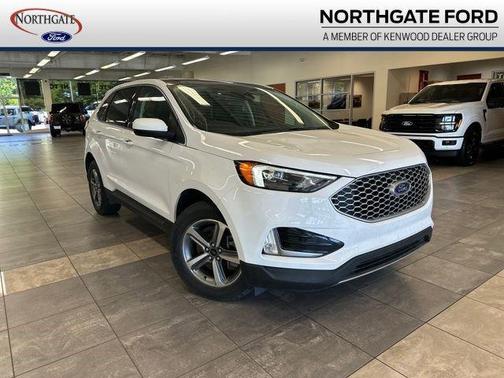 Oxford White 2023 Ford Edge SEL