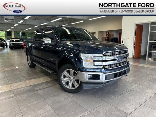 Blue Jeans Metallic 2018 Ford F-150 Lariat