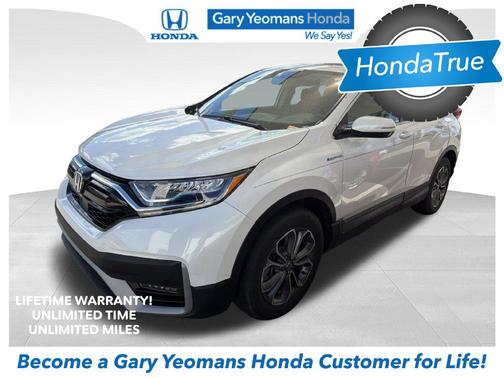 Platinum White Pearl 2022 Honda CR-V Hybrid EX