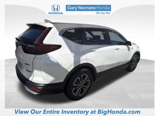 Platinum White Pearl 2022 Honda CR-V Hybrid EX