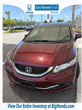 Crimson Pearl 2014 Honda Civic LX