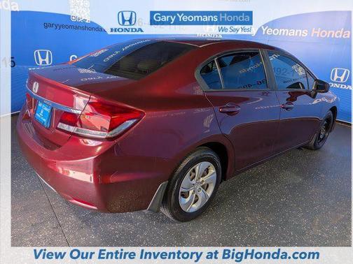 Crimson Pearl 2014 Honda Civic LX