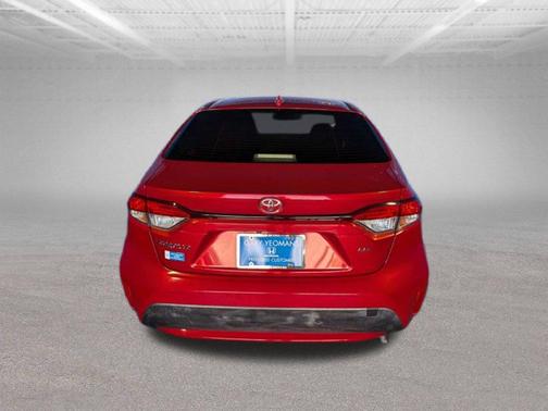 Barcelona Red Metallic 2020 Toyota Corolla LE