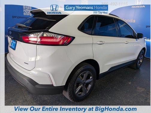 Oxford White 2023 Ford Edge SEL