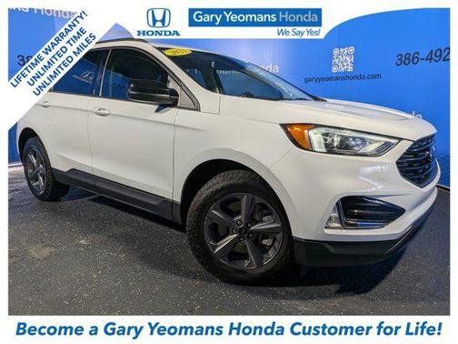 Oxford White 2023 Ford Edge SEL