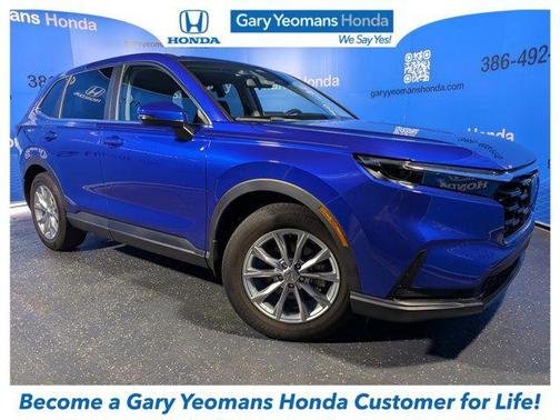 Blue 2025 Honda CR-V EX 2WD