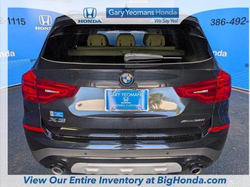 Black Sapphire Metallic 2019 BMW X3 xDrive30i