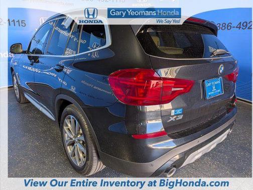 Black Sapphire Metallic 2019 BMW X3 xDrive30i