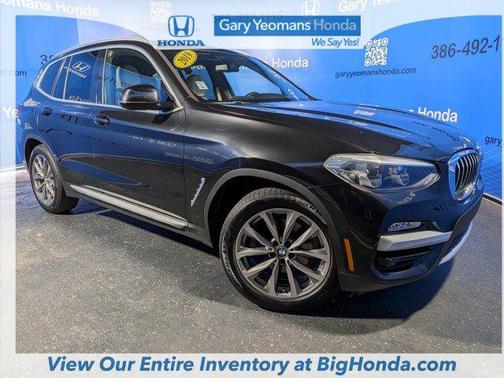 Black Sapphire Metallic 2019 BMW X3 xDrive30i