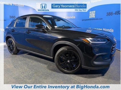 Crystal Black Pearl 2026 Honda HR-V 2WD Sport