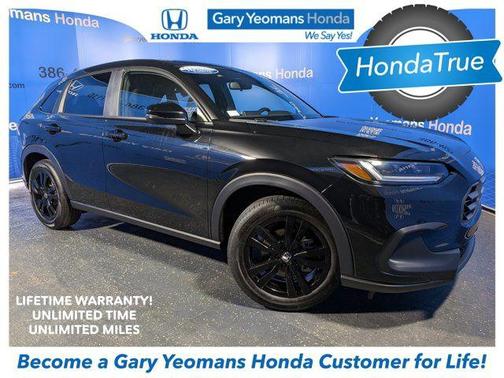 Crystal Black Pearl 2026 Honda HR-V 2WD Sport