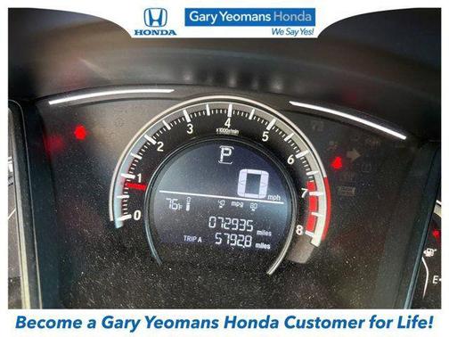 Aegean Blue Metallic 2017 Honda Civic LX