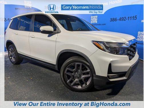 Platinum White Pearl 2023 Honda Passport AWD EX-L
