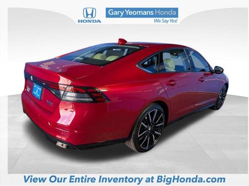 RADIANT RED MET 2026 Honda Accord Hybrid Touring