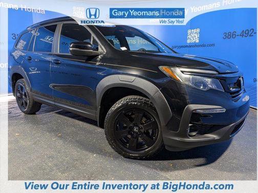 Crystal Black Pearl 2022 Honda Pilot AWD TrailSport