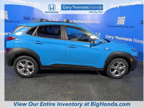 Teal Isle 2023 Hyundai KONA SEL