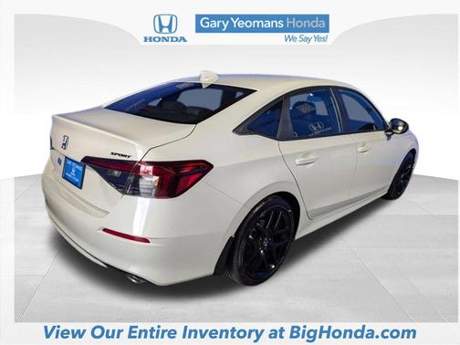 PLATINUM WHITE 2026 Honda Civic Sport