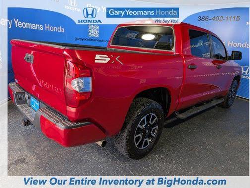 Barcelona Red Metallic 2021 Toyota Tundra SR5
