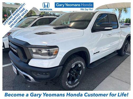 Bright White Clearcoat 2019 RAM 1500 Rebel