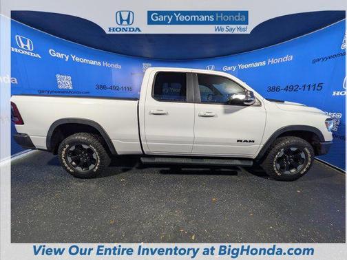 Bright White Clearcoat 2019 RAM 1500 Rebel