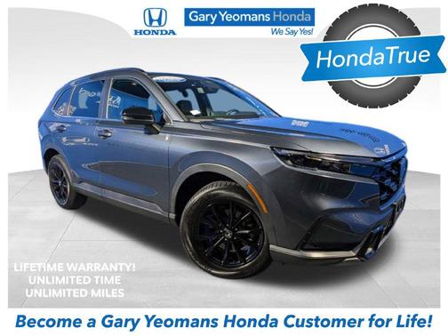 Gray 2024 Honda CR-V Hybrid Sport AWD