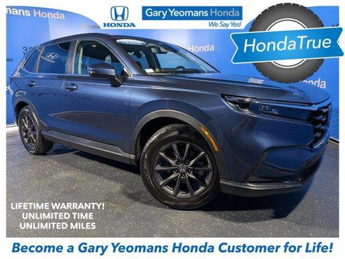 Canyon River Blue Metallic 2026 Honda CR-V EX-L 2WD