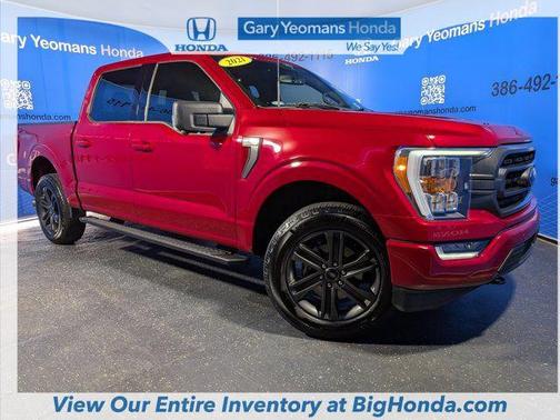 Rapid Red Metallic Tinted Clearcoat 2021 Ford F-150 XLT