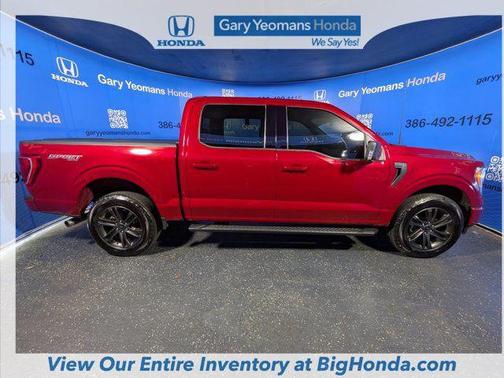 Rapid Red Metallic Tinted Clearcoat 2021 Ford F-150 XLT