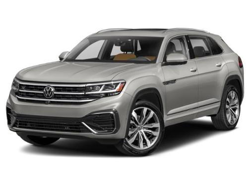 Pure White 2023 Volkswagen Atlas Cross Sport 3.6L V6 SEL Premium R-Line