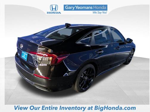 CRYSTAL BLACK 2026 Honda Civic Hybrid Sport