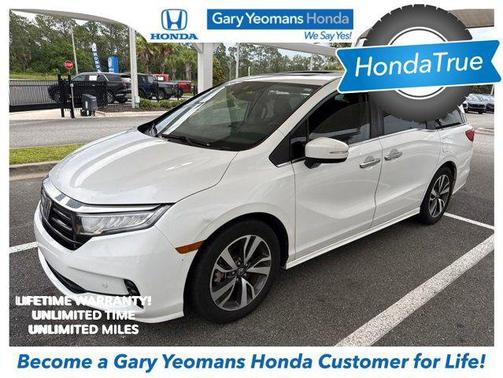 Platinum White Pearl 2021 Honda Odyssey Touring
