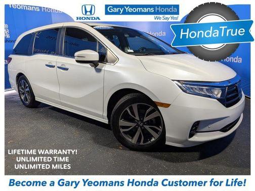 Platinum White Pearl 2021 Honda Odyssey Touring
