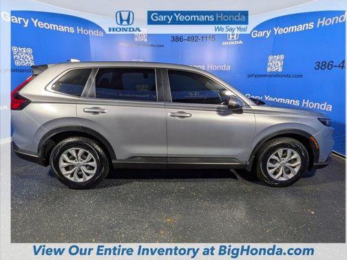 Lunar Silver Metallic 2024 Honda CR-V LX AWD
