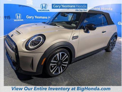 Moonwalk Grey Metallic 2023 MINI Convertible Cooper S