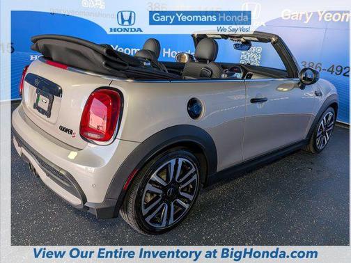 Moonwalk Grey Metallic 2023 MINI Convertible Cooper S