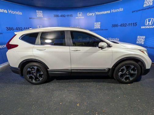 White Diamond Pearl 2018 Honda CR-V Touring