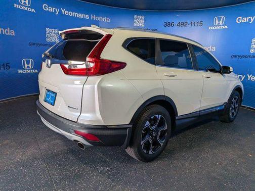 White Diamond Pearl 2018 Honda CR-V Touring