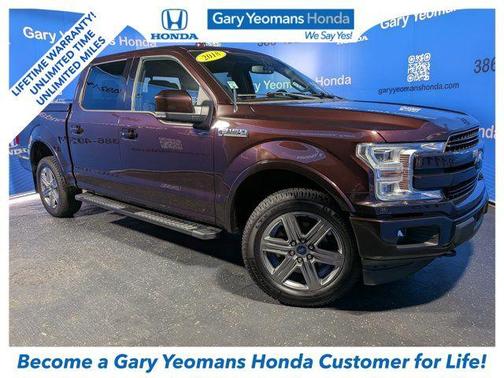Magma Red 2018 Ford F-150 Lariat