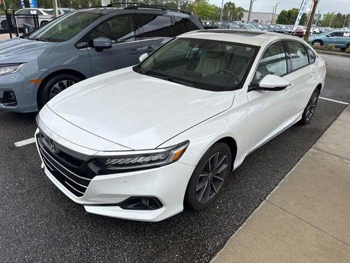 Blue 2021 Honda Accord EX-L 1.5T